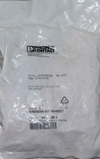 Siemens 545207 DIN RAIL WIRE EXTENDER KIT 8TERM BLK END CAP 7JMPR