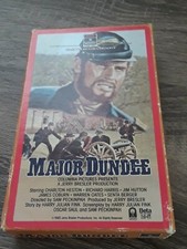 Major Dundee Betamax RCA Columbia Side open Box Charlton Heston Beta