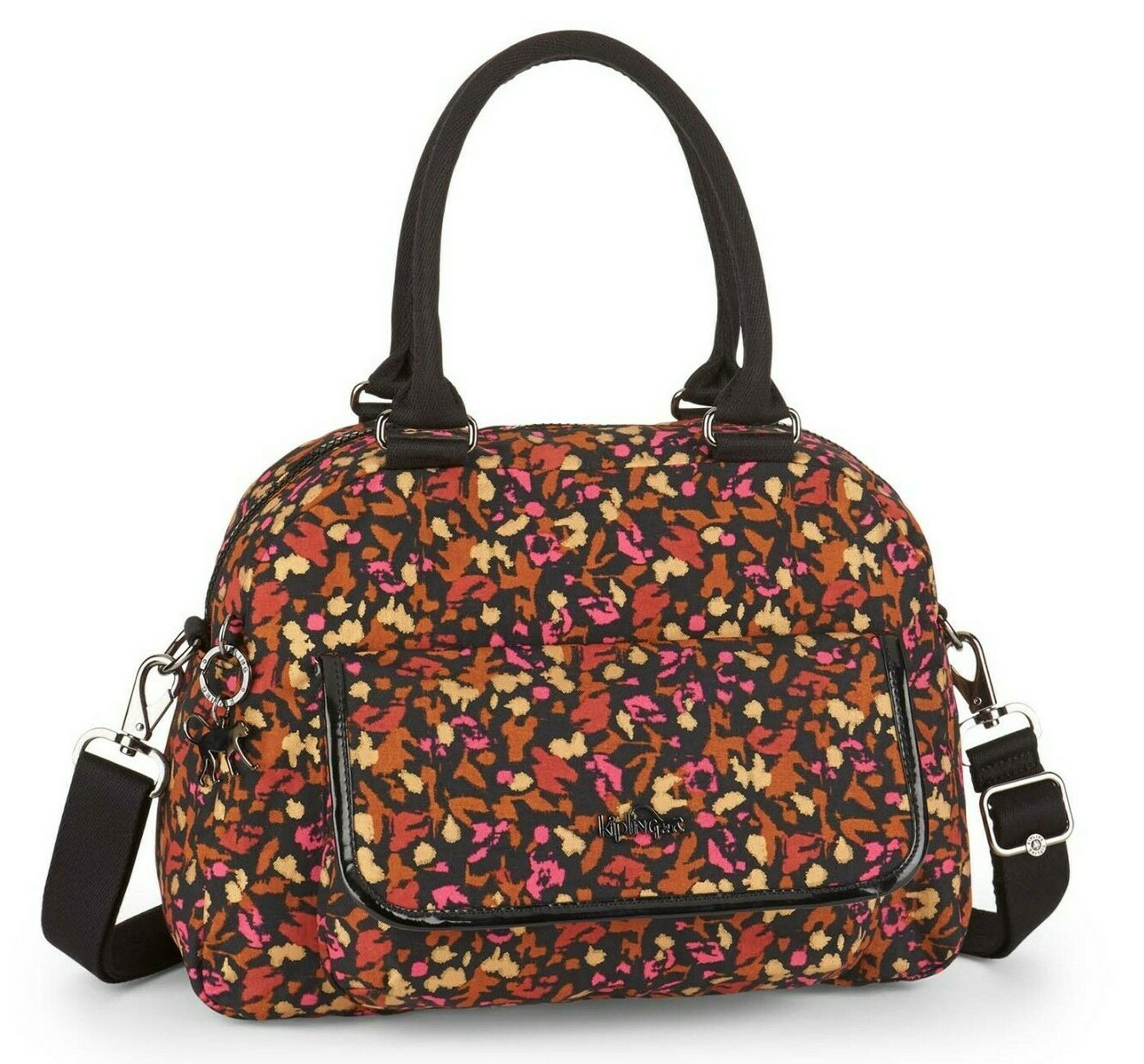 Kipling SABIN Medium Handbag - Noct Floral RRP £94