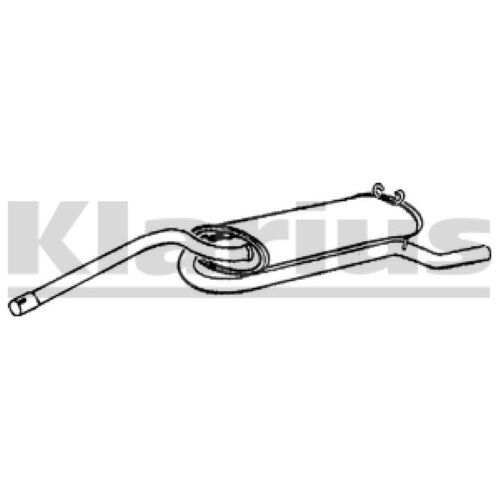 1x KLARIUS OE Quality Replacement Rear / End Silencer Exhaust For VOLVO Petrol - Picture 1 of 1