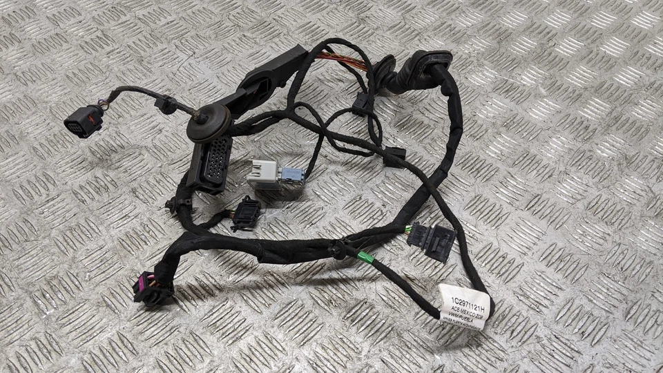 TELAR CABLEADO PUERTA VOLKSWAGEN BEETLE 8V 2001 (LADO PASAJERO DELANTERO) 1J1959802D Foto 3 de 4