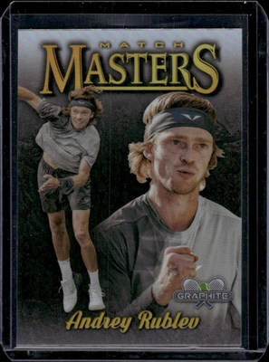 #ad 2024 Topps Graphite Tennis #MM AR Andrey Rublev Match Masters $2.99