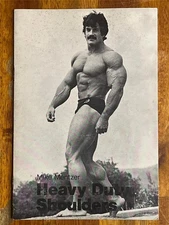 Mike Mentzer HEAVY DUTY SHOULDERS bodybuilding ORIGINAL muscle booklet