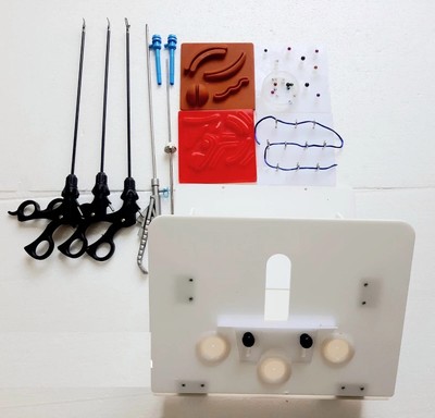 Laparoskopisch Faltbar Virtuell Simulator Trainer Box Naht Training Kit Set