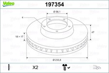 Disque de frein Daihatsu GRAN MOVE