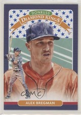 2020 Panini Donruss Diamond Kings Independence Day Alex Bregman #20 2u3