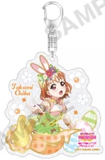 Keychain Chika Takami "Love Live! School Idol Festival Trading Kirarin Acrylic