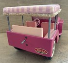 1960 GIRLS TONKA PINK SURREY JEEP CJ 5 VERY NICE COND  TONKA COLLECTORS RARE — photo 3