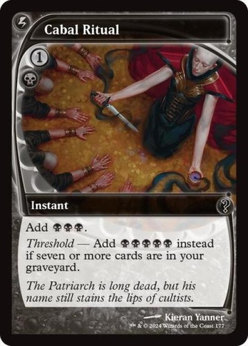 Cabal Ritual (Future Sight) - Near Mint MTG Mystery Booster 2