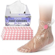 200 Pcs Plastic Socks 11.8x6.7x1.1 Inch Pack of 200 , 200