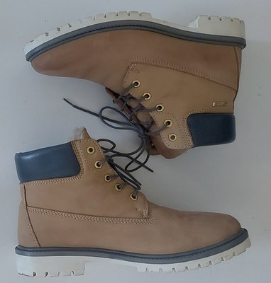 Strandfein Profil Booties Gr. 41 Stiefeletten SYMPATEX Gefüttert Leder Schnürung