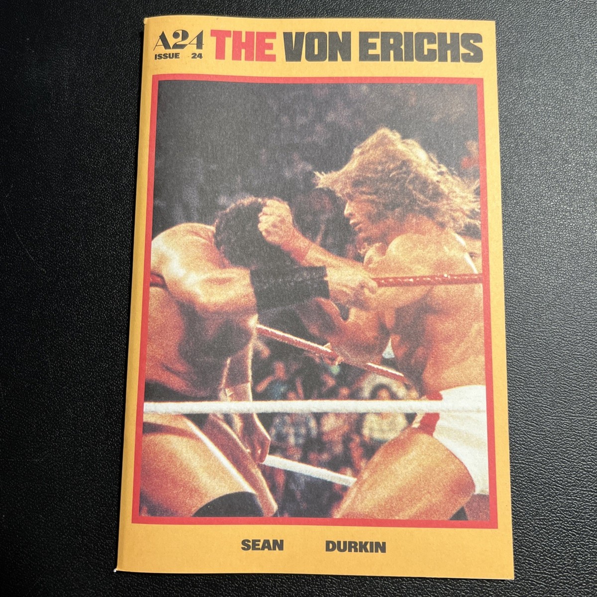 The Von Erichs Zine by Sean Durkin Iron Claw A24 Zac Efron (No