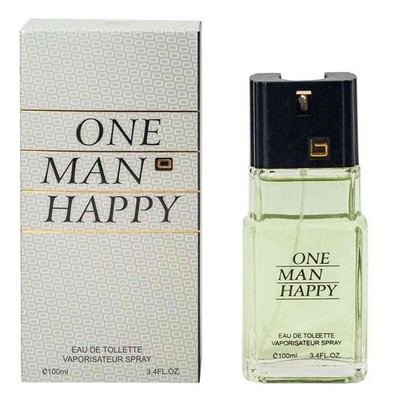 One Man Happy Eau de Toilette Spray 100ml / 3.4oz Men s Cologne Fresh Scent