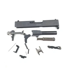 Glock 43 Gen 4 9mm, Pistol Parts, slide, barrel, recoil spring, trigger,