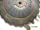 Lot of 3 Antique Brass Perpetual Calendars - All Different.  Lot # 3 — photo 6