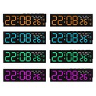 Alarm Clock Large Display Clock Compact Design Customizable Brightness