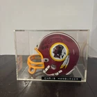 CHRIS HANBURGER Signed Mini Helmet Washington Redskins
