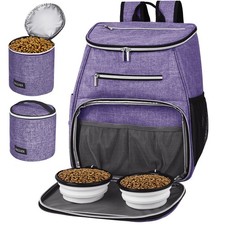 BAGLHER  Dog Travel Bag Backpack, Airline Approved Pet Supplies Backpack, Dog ...