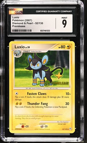 Luxio graded CGC 9 for sale on eBay