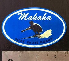 Old school retro vintage MAKAHA Trucks skateboard 3.5" sticker decal reissue