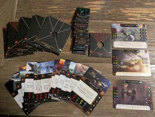 Star Wars X-Wing Hotshot And Aces Pilots And Bases With Rare Promo Pilot Cards