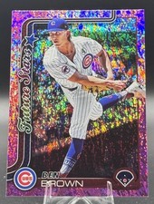 2025 Topps Series 2 - Future Stars Ben Brown #673 Pink Holo Foil