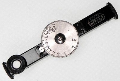  Leica Large Wheel Black & Nickel FOFER Rangefinder  #7