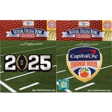 2025 Orange Bowl National Championship Jersey Patch Combo Notre Dame