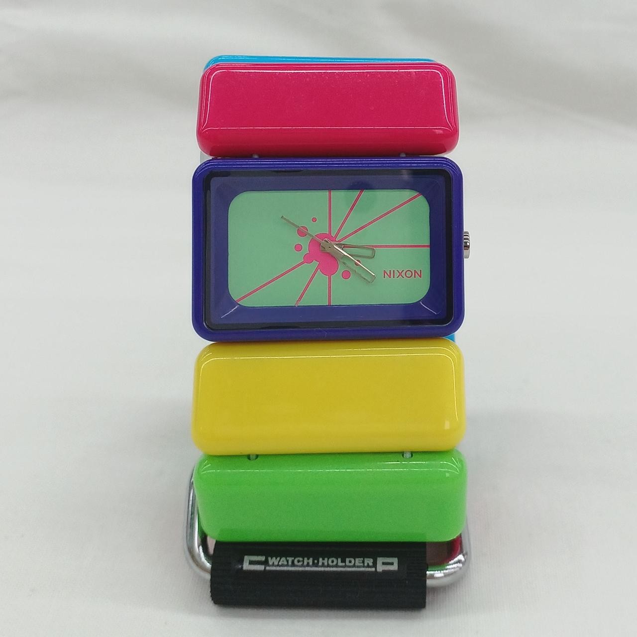 Nixon Vega Mens Waterproof Digital Watch with Stopwatch