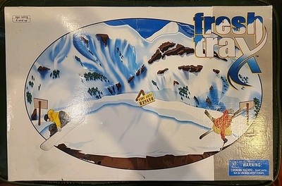 Fresh Trax Action Ski & Snowboard Board Game by Huck Doll Complete Open Box 2002