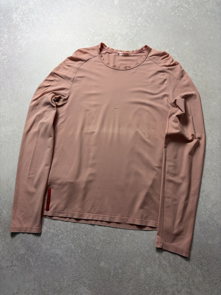 PRADA Long Sleeve Solid T-Shirts for Men for sale | eBay