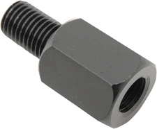 EMGO - 20-28112 - Mirror Riser - 10mm - Black