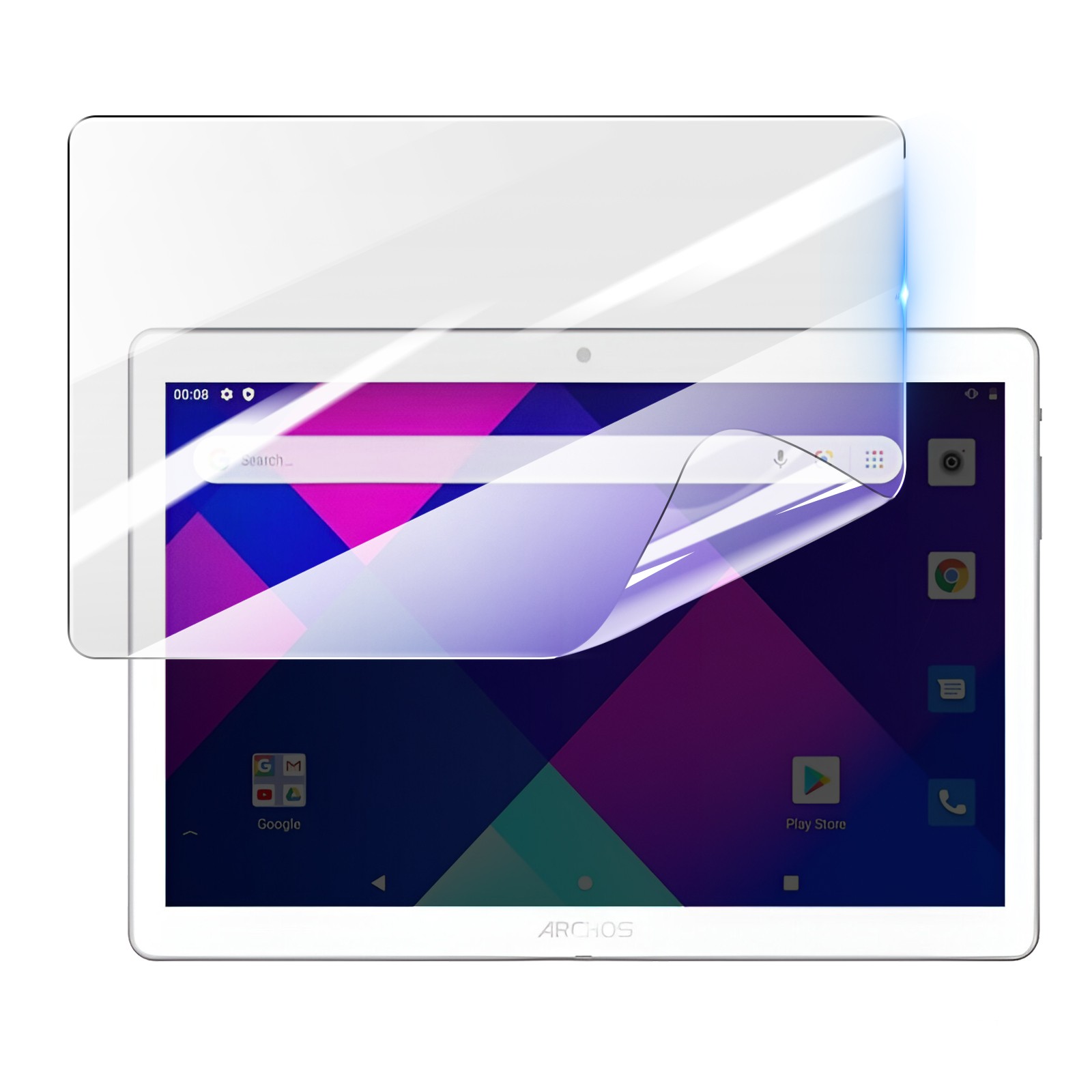 Film hydrogel transparent pour Archos T96 protection ecran antichoc