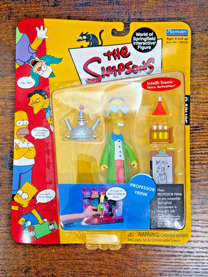The Simpsons World of Springfield Interactive Figure Professor Frink