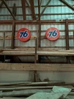 Vintage + Union 76 + gas station