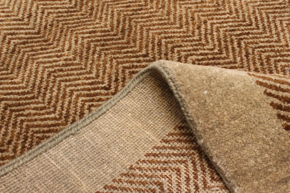 4'0" x 6'3" Hand Knotted Area Rug Traditional Oriental Wool Carpet - Image 4 of 4