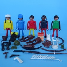 PLAY-BIG Vintage Lot Figures & Accessories - Soldier, Indians, Military...