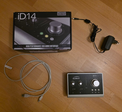 Audient iD14 USB Audio Interface MK1 (GUT Zustand)