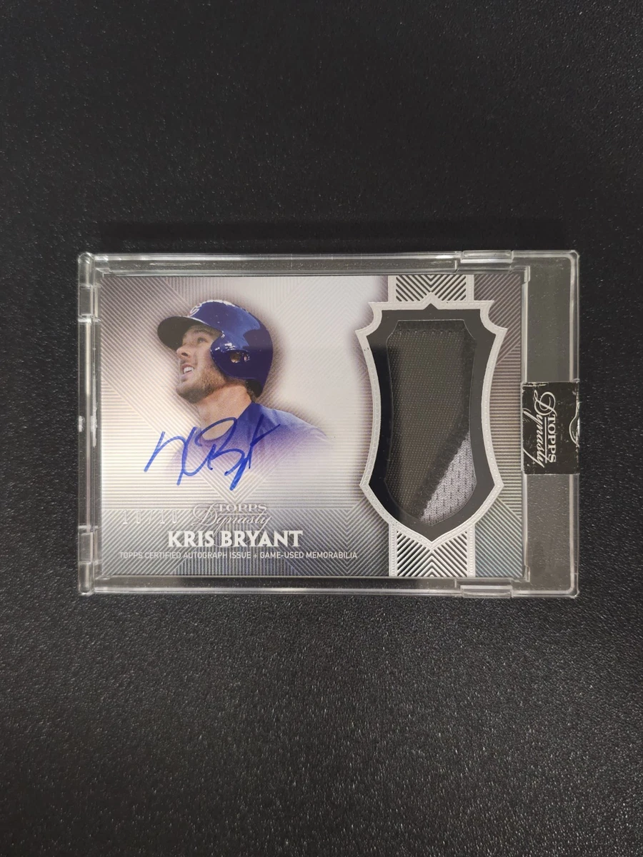 Kris Bryant Autographed Baseball Sports Trading Cards