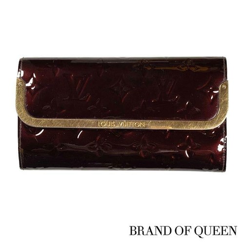 Used LOUIS VUITTON long wallet LOUIS VUITTON exceptional genuine Vernis