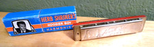 VINTAGE 1950'S HERB SHRINER HOOSIER BOY HOHNER HARMONICA IN ORIG BOX GERMANY