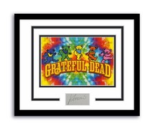 Grateful Dead Jerry Garcia Autographed Signed 11x14 Framed Photo ACOA