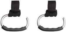 OXO Tot Handy Stroller Hook, Grey 2 Count Pack of 1