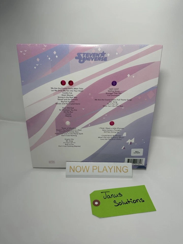 Steven Universe Vol. 1 Soundtrack - 4x 10” Colored Vinyl - iam8bit - Image 2 of 2