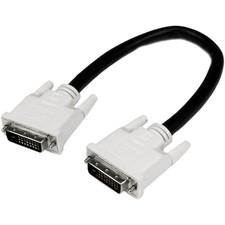StarTech 6ft DVI D Dual Link Video Cable 2560x1600 High Speed Black 9.9 Gbps