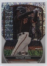 2023 Bowman Draft Chrome Sparkle Refractor Rayner Arias #BDC-13 5d9