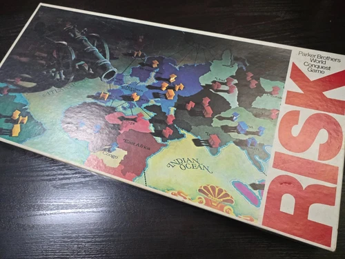 1980 Risk Board Game Parker Brothers COMPLETE in Very Good Condition No 44, VTG