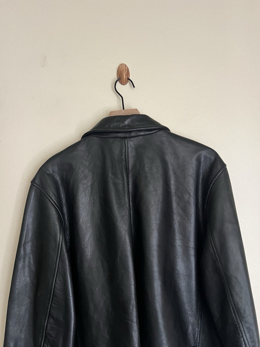 ジャケット・アウター 90s bananarepublic leather jacket grunge vintage BANANA REPUBLIC leather jacket XL bomber 1980s brown