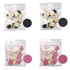 50x Foot File Disc Callus Disks Replaceable Sandpaper Discs Callus Remover Tool