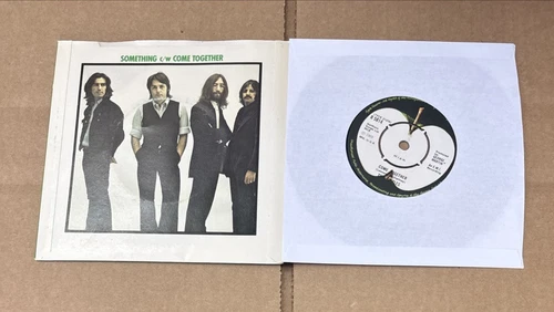 Beatles Something/Come Together 7" Vinyl Single From England NEW R5814